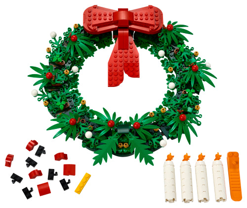 Building instructions for 40426, Christmas Wreath 2-in-1, LEGO®