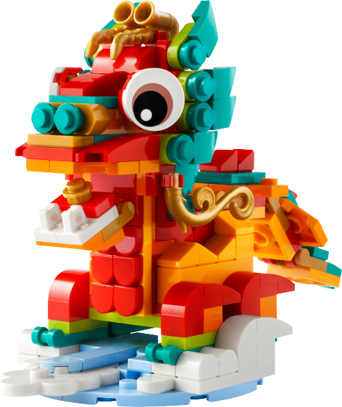 Building instructions for 40611, Year of the Dragon, LEGO®