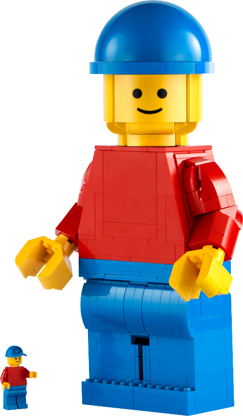 Building instructions for 40649, Up-Scaled LEGO® Minifigure, LEGO®