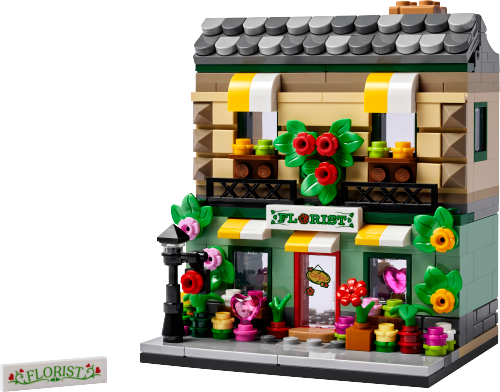 Building instructions for 40680, Flower Store, LEGO®