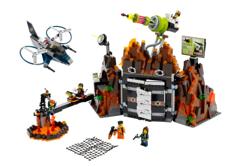 Building instructions for 8637, Volcano Base, LEGO® Agents