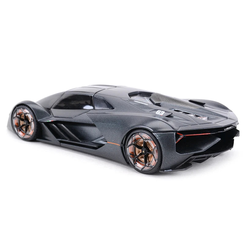 Bburago 1:24 Lamborghini Terzo Millennio Blue Alloy Luxury Vehicle Diecast Cars Model Toy Collection Gift