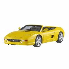 Hot Wheels Ferrari F355 Berlinetta Convertible Yellow