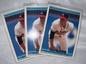 1991 Donruss Leaf #BC4 Tom Glavine - NM+ Condition TAKING OFFERS!!