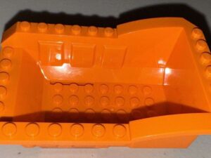 LEGO Parts 18926 (1pc) Vehicle, Tipper Bed 12x8x5 With DBK Hinge Plate