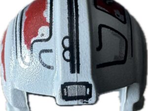 LEGO Minifigure Helmet Star Wars Rebel Pilot Raised Front Microphone Visor