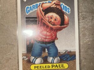 1987 Garbage Pail Kids “Peeled Paul” 346a