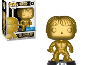 Funko Pop! Star Wars : Luke Skywalker #93 (Exclusive Gold Metallic) NEW