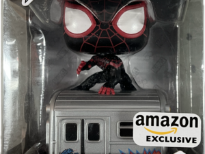 Funko POP! #21 Trains Marvel Miles Morales on Subway Car