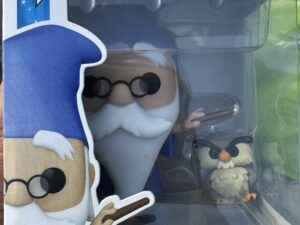 Funko Pop #1100 Merlin With Archimedes Disney The Sward In The Stone