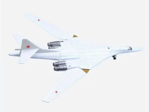 1:200 TU-160 White Swan Bomber Military Aircraft Long Range Strategic Bomber Finished Metal Model