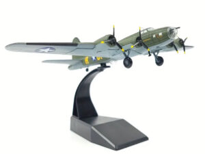 1/144 Scale WWII US B17 B-17 Flying Fortress Heavy Bomber Metal Military Plane Toy Model Collection Gift