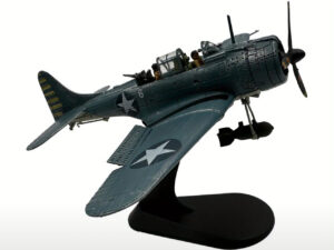 1:72 Scale US SBD-3 Dive Bomber Fighter Alloy Aircraft Model Military Plane NEW